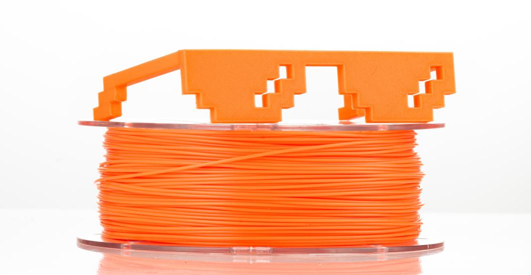 1,75 mm Pla Neon Orange Filament 1 Kg